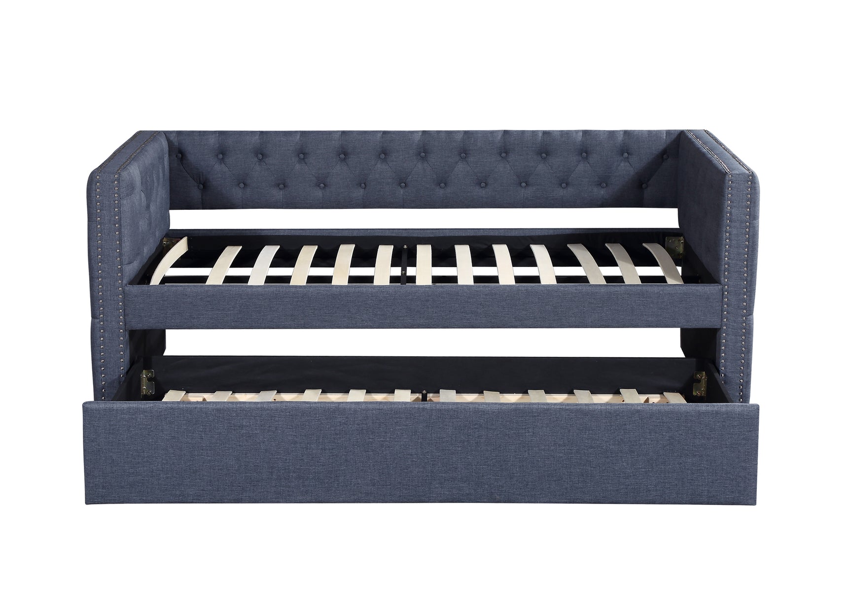 Top view showing daybed and trundle