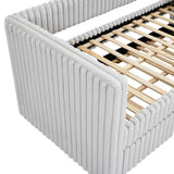 Hailey Daybed assembly detail with slats