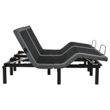 Weston Split Eastern King Massage Adjustable Bed Base in Black and Grey — product image 5