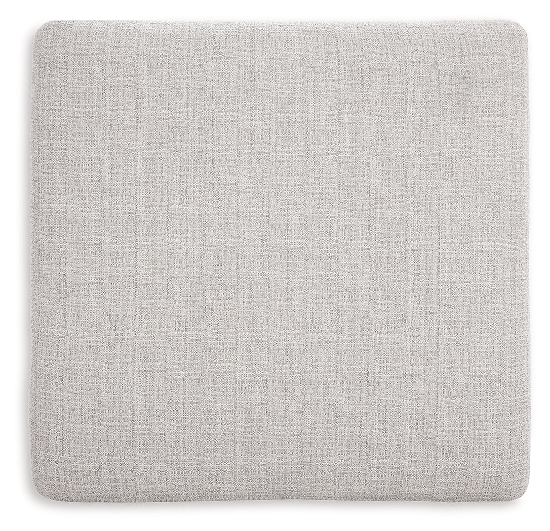 top view detail of sectional sofa fabric