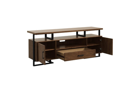 Sedley TV Stand Open Storage Shelves and Drawer