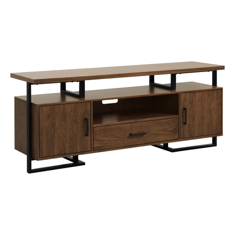 Sedley 68-Inch Walnut TV Stand side view
