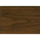 Sedley Walnut And Dark Metal Veneer, Engineered Wood And Metal Bookcase 2 Fixed Shelves - Ella Furniture