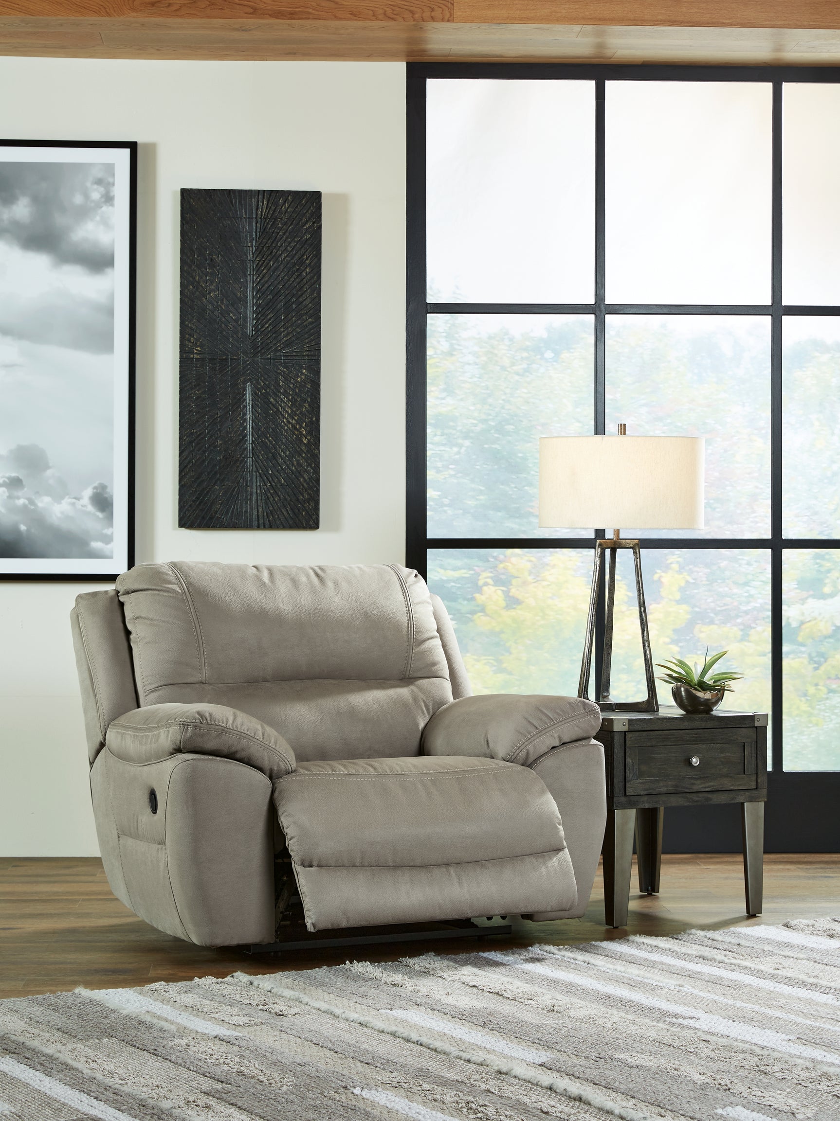 Loveseat reclined position angle