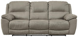 Front close-up of stitching on Next-Gen Gaucho Power Reclining Sofa
