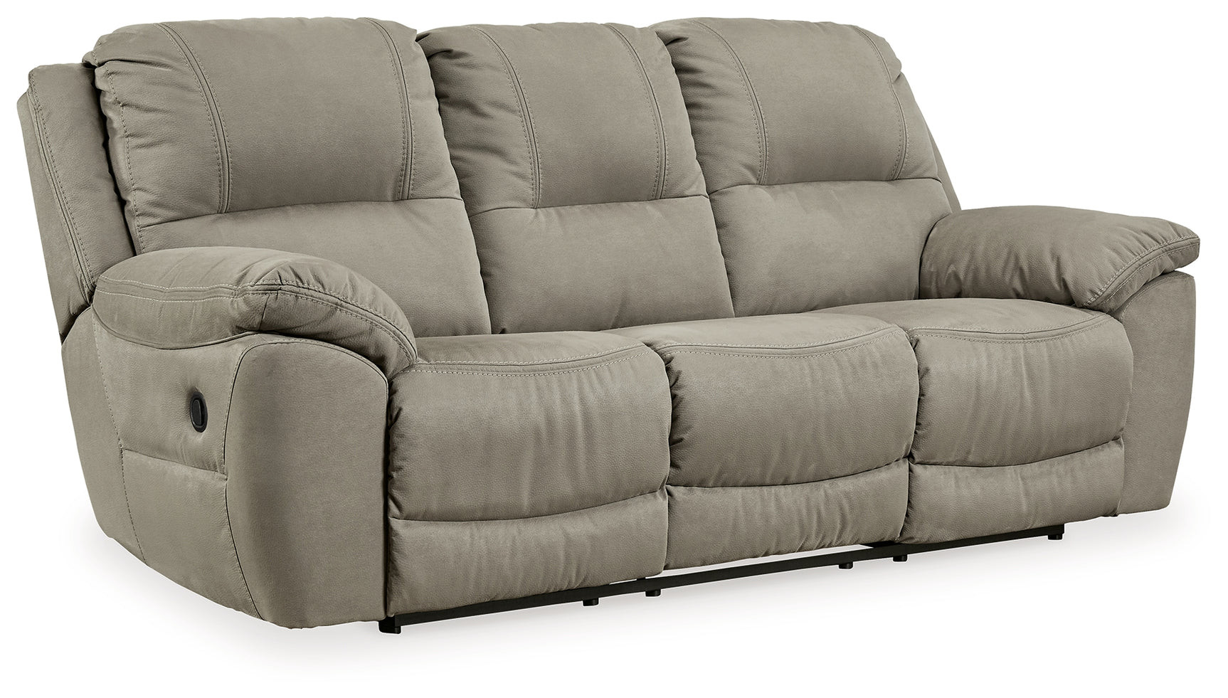 Next-Gen Putty Gaucho Loveseat side angle