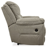 Side view of loveseat