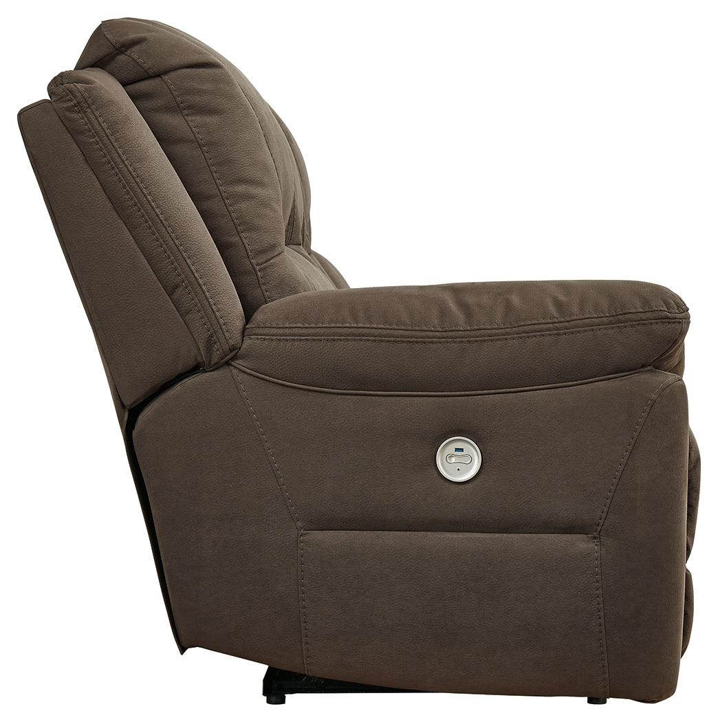 Profile showing power recliner mechanism