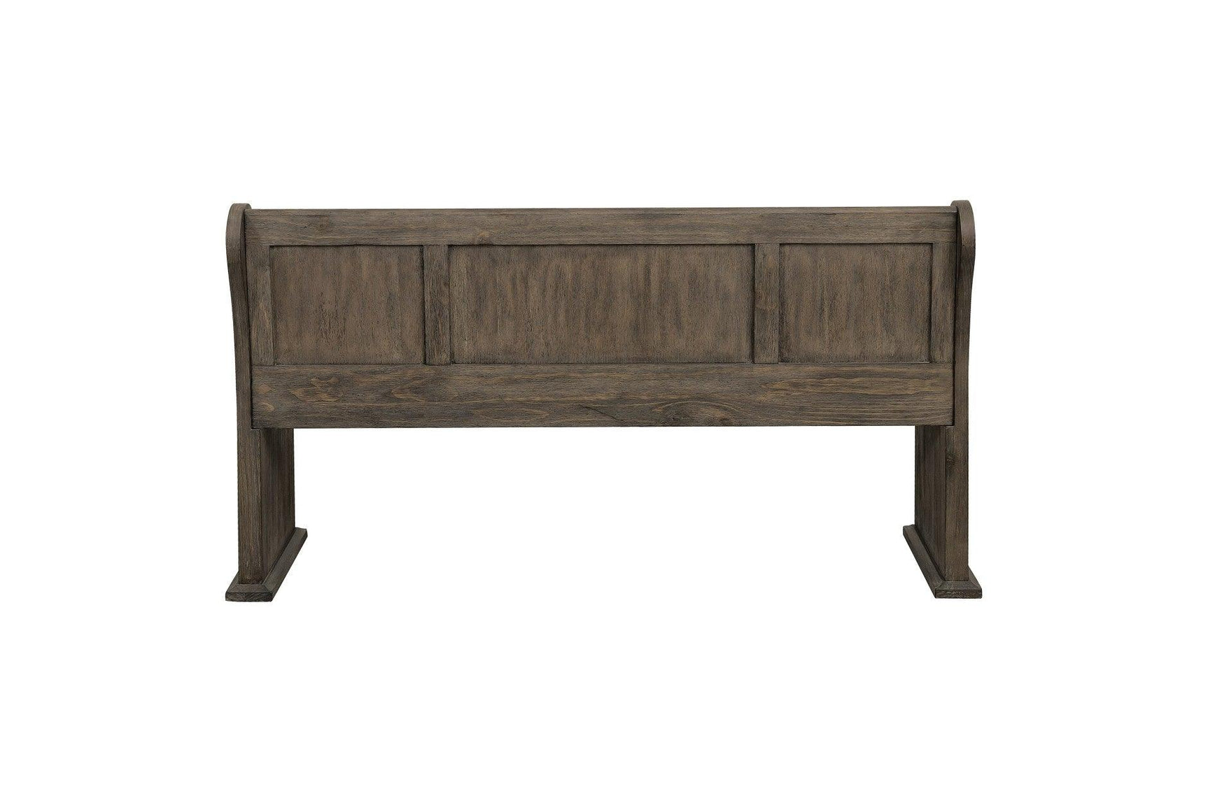 Back detail of bench