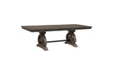 Room setting with Toulon Dark Oak dining set