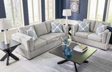 Alternative main view of Evansley Pewter Sofa and Loveseat
