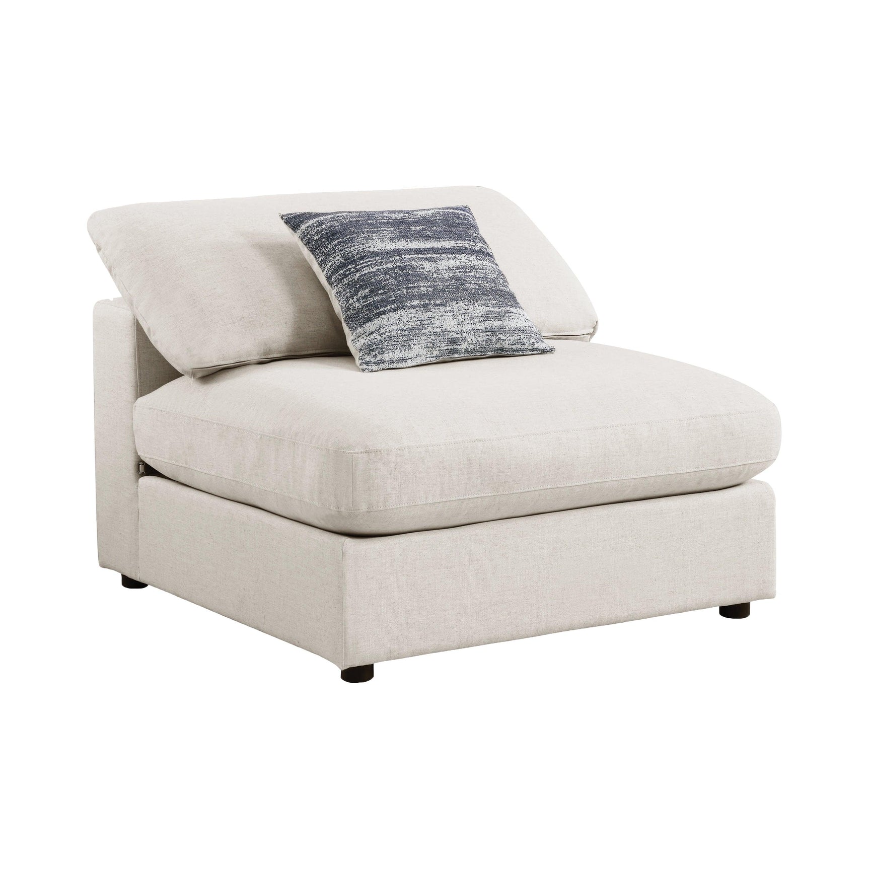 Close detail of Serene sectional upholstery