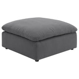 Alternate side view of Hobson 4-piece upholstered sectional sofa