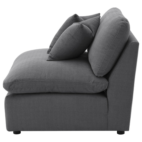 Close-up of Hobson chair fabric texture