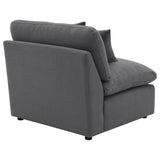 Hobson chair back cushion detail