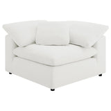 Close detail of Raleigh sectional armrest
