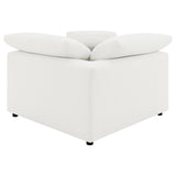 Detail shot of Raleigh sectional cushions