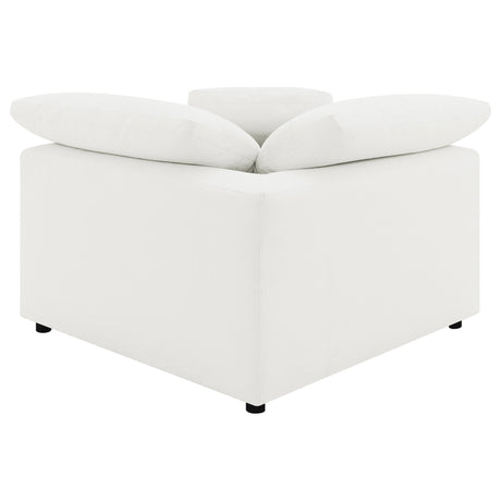 Detail shot of Raleigh sectional cushions