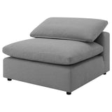 Room setup with Raleigh 5-piece modular sectional sofa