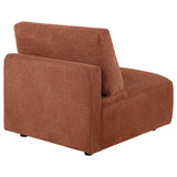 Elysia chair coral angled view