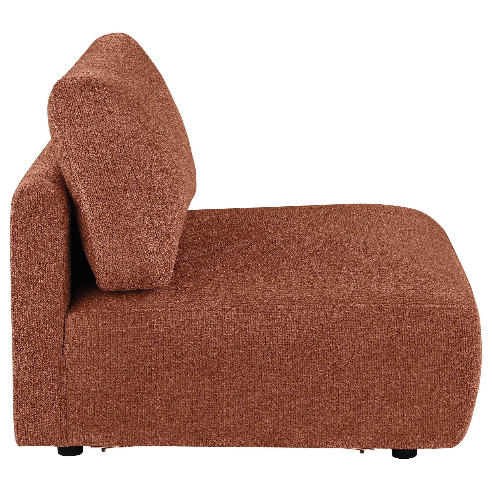 Attached seat cushion detail