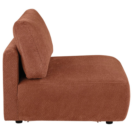 Attached seat cushion detail