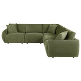 Elysia sectional sofa side view