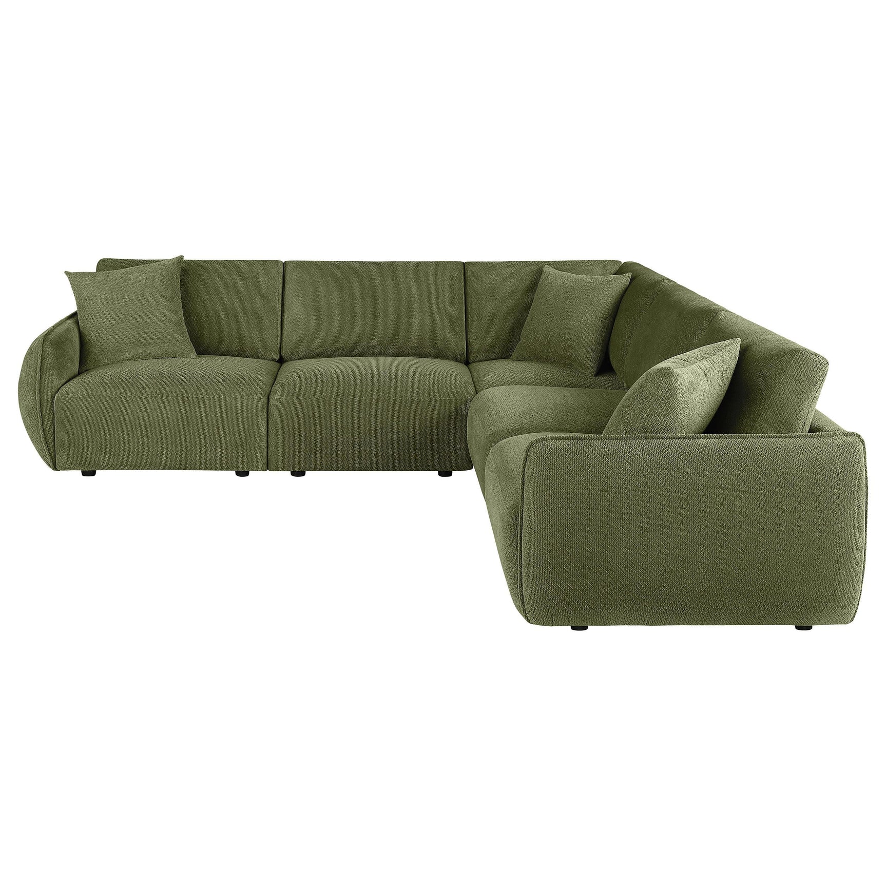 Elysia sectional sofa side view