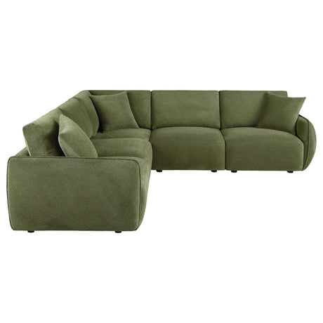 Elysia sectional sofa in room setting