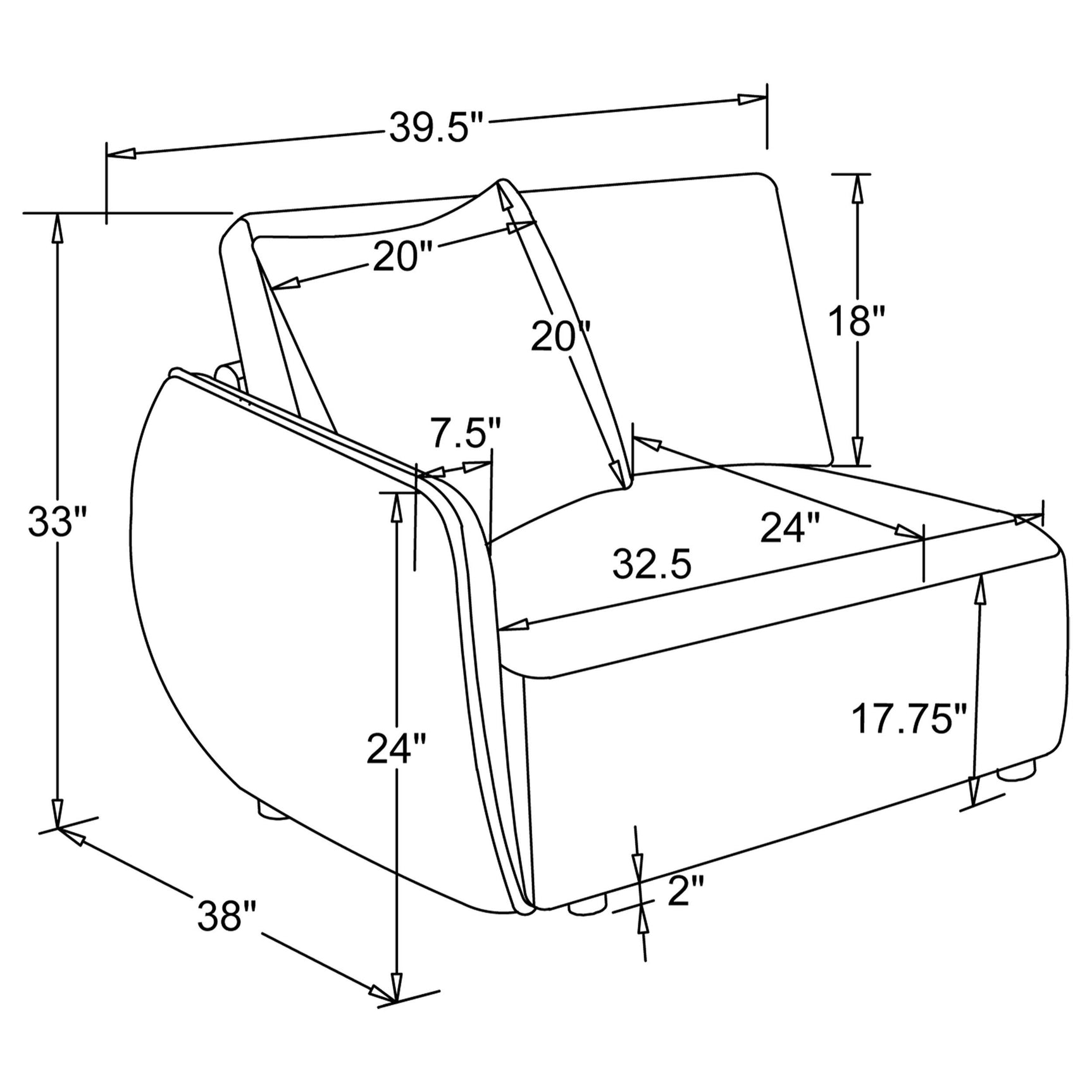 Room view showing sectional sofa arrangement