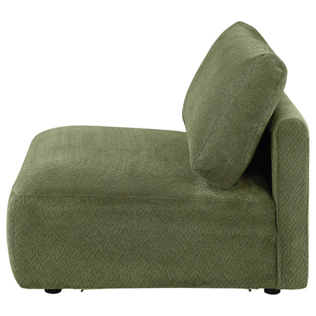 Elysia Chair showing loose back cushion