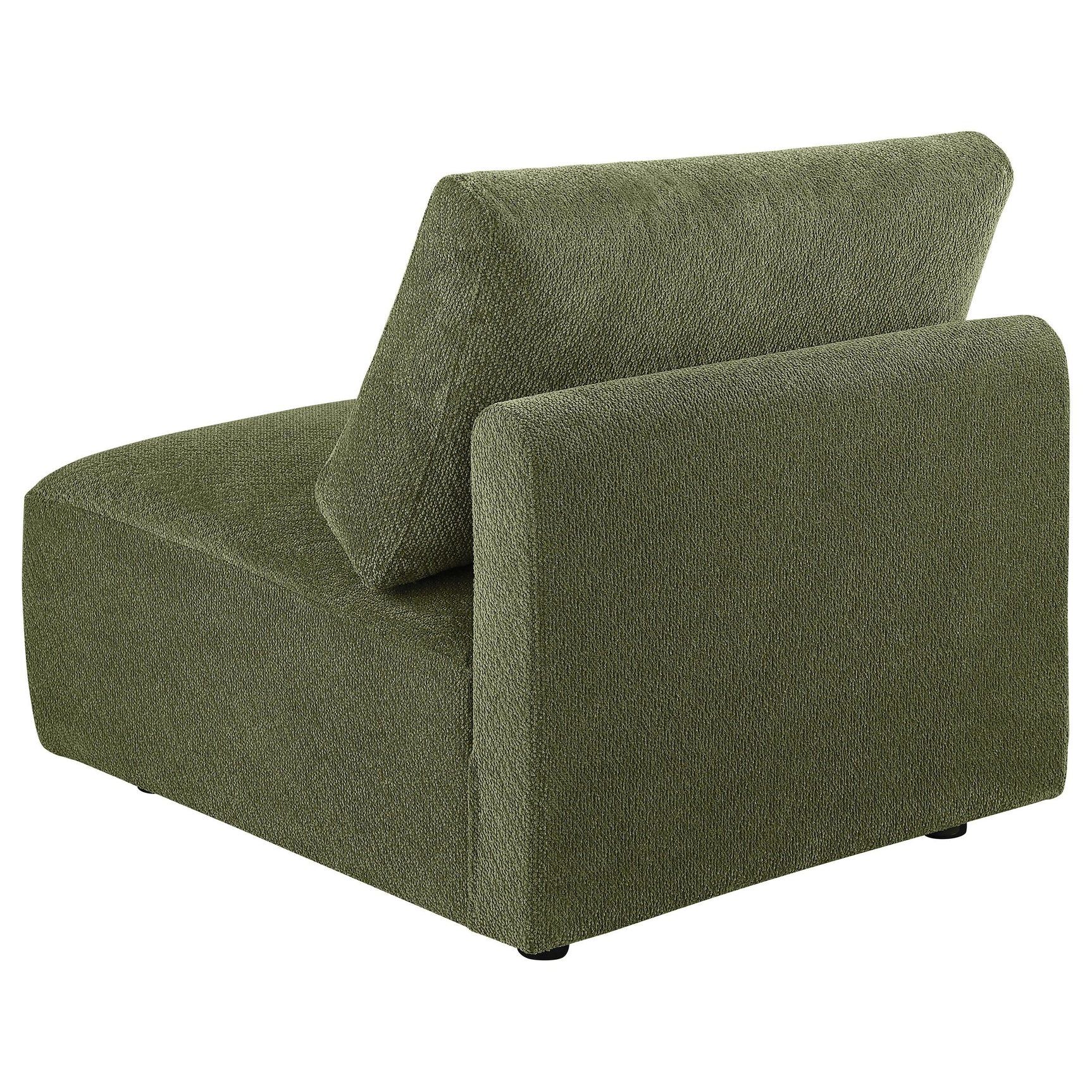 Elysia Chair black plastic legs close-up