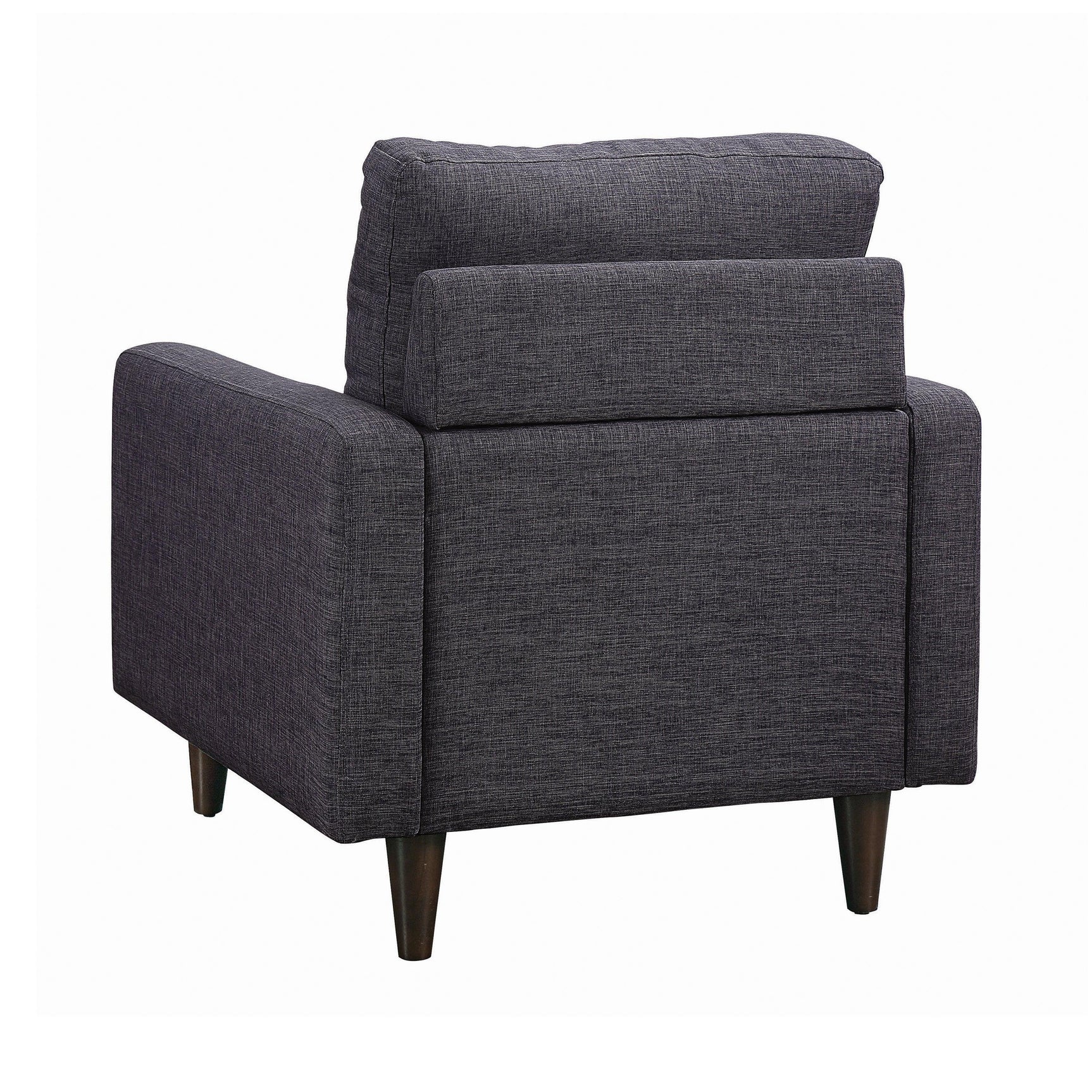 Watsonville Tufted Back Chair Grey - Ella Furniture