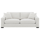 Ashlyn Fabric Upholstered Track Arm Sofa Sand