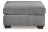 Marleton Gray 2-Piece Sleeper Sectional with Ottoman - image 5