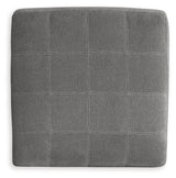 Top view of Marleton sectional sofa cushions and ottoman