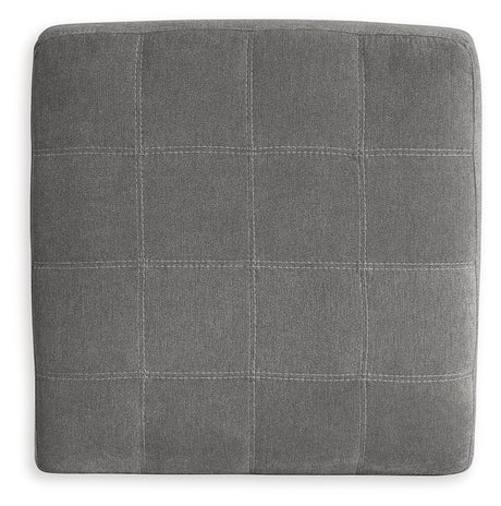 Top view detail of fabric on Marleton Gray Sectional