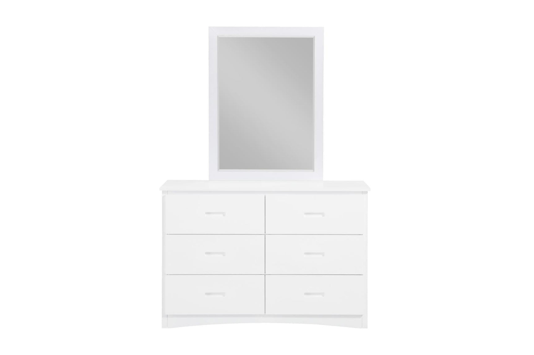 White lacquer finish on solid wood youth twin bunk beds