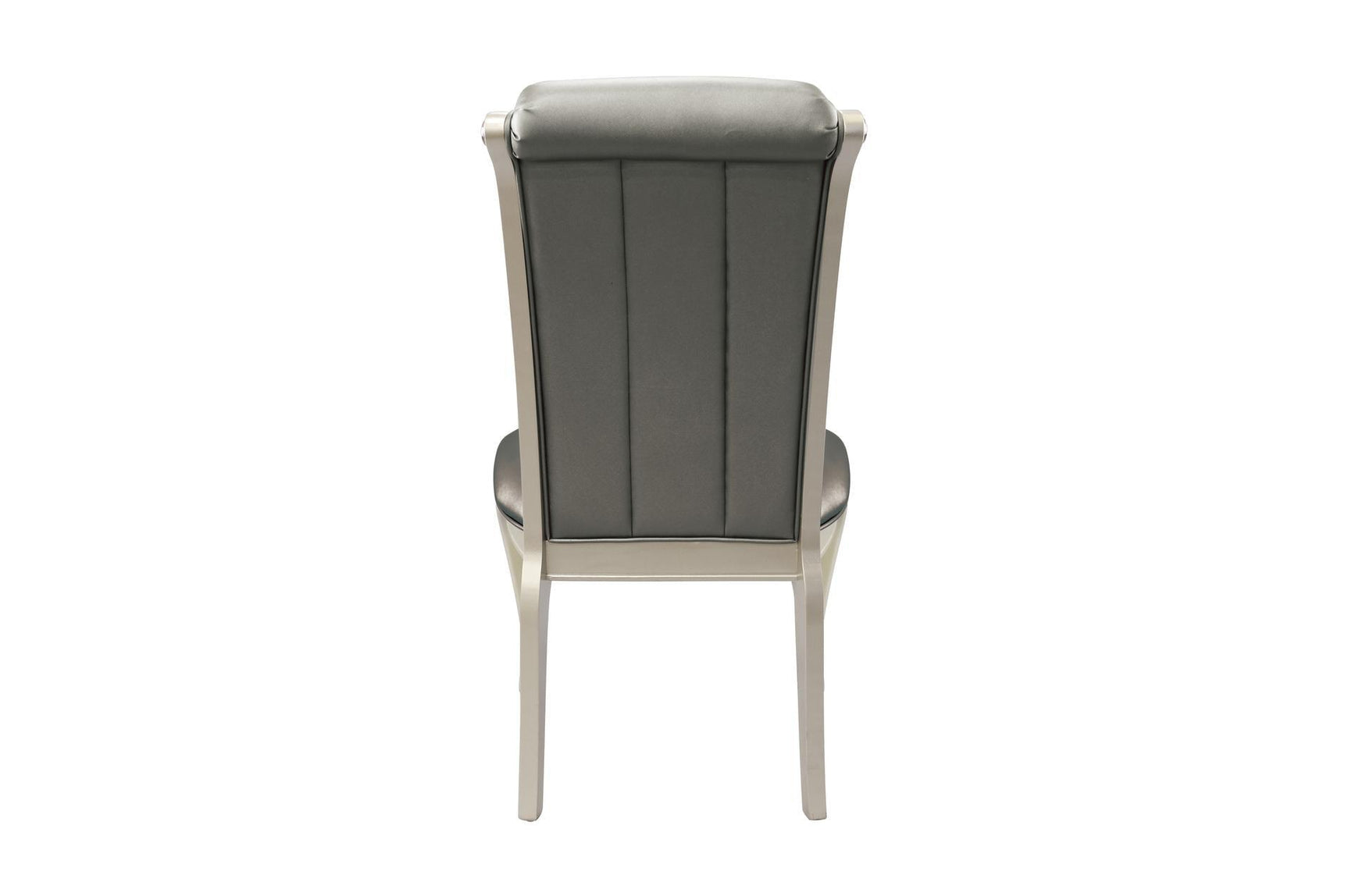 Dining table leg and chair leg view