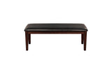 Top view of Mantello rectangular dining table