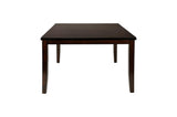 detail of faux leather dining chair seat