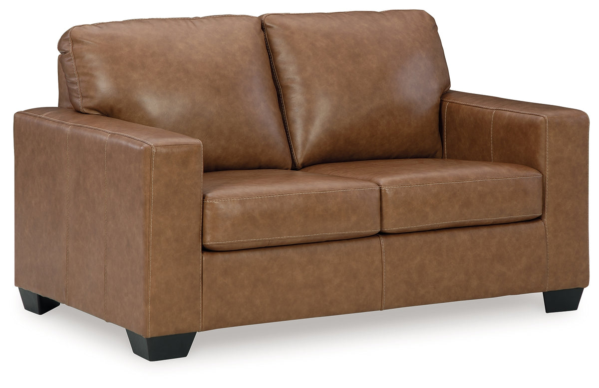 Loveseat angled close-up