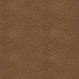 Side angle showing upholstery swatch of Bolsena Caramel Sofa and Loveseat