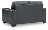 Bolsena Admiral Leather Loveseat