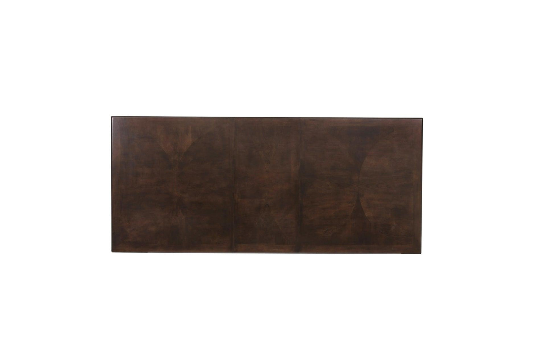 detail view of Oratorio Cherry White Fabric Rectangular Dining Room Set dining room furniture