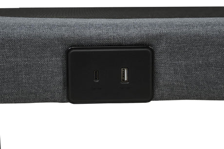 Weston Twin XL Dual-Motor Massage Adjustable Bed Base in Black and Grey — product image 13