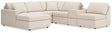 Modmax Oyster Next-Gen Nuvella™ 6-Piece Sectional with Chaise — product view