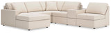 Modmax Oyster Next-Gen Nuvella™ 6-Piece Sectional with Chaise — product view