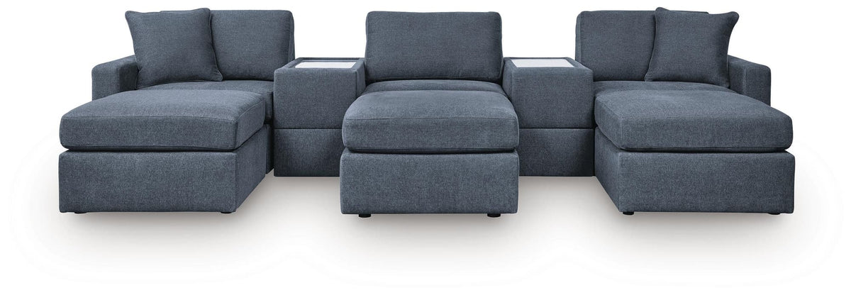 Modmax Ink 5-Piece Sectional Sofa Set with Ottoman — product image 2