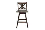Detail of side chair upholstery and frame